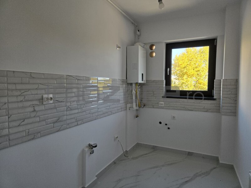 Apartament 2 camere, 58 mp, etaj 3, centrala de apartament, bloc finalizat, comision 0%